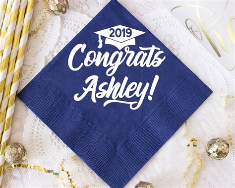 graduation party napkins